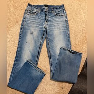 Buckle Men's Light Blue Relaxed Jeans